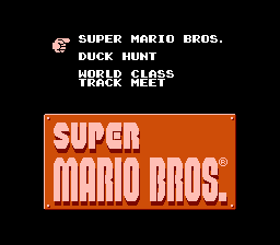 Super Mario Bros. + Duck Hunt + World Class Track Meet (USA) (Rev 1)